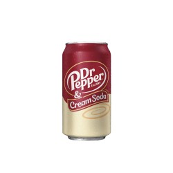 Dr Pepper & Cream Soda 355ml