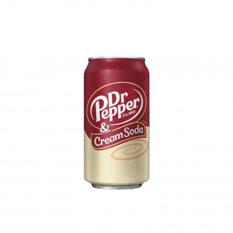 Dr Pepper & Cream Soda 355ml