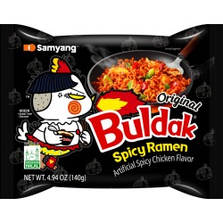 SAMYANG BULDAK CHICKEN RAMEN INSTANT NOODLE HOT 140gr