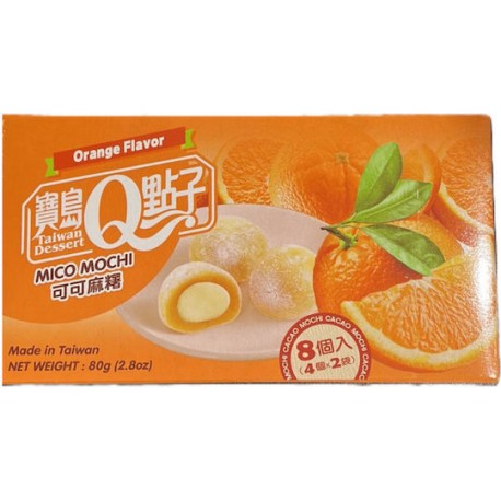 Q Mochi - Orange Flavour 80gr